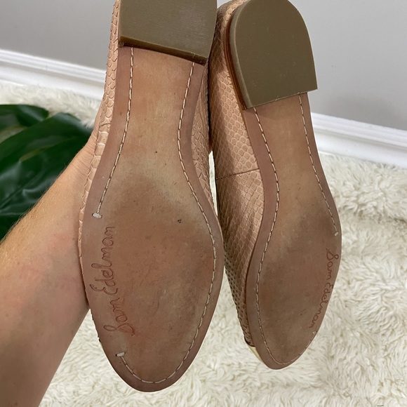 Sam Edelman snake print cap toe aster flats - Picture 8 of 9